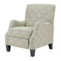 Madison Park Hoffman Push Back Recliner, Beige Multi MP103-0247